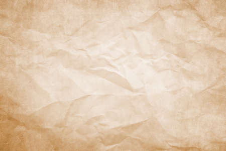 Pale brown clumped Paper texture background, kraft paper horizontal with Unique design of paper, Soft natural paper style For aesthetic creative designの写真素材