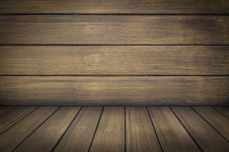 wood texture wall and room backgroundの写真素材
