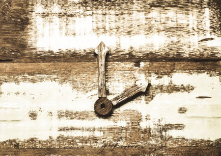 Wooden square wall watch - clock. Timeless idea concept background. Appointment. Meeting concept .life time ideaの写真素材