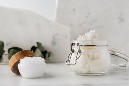 Shea butter beauty treatment assortmentの写真素材