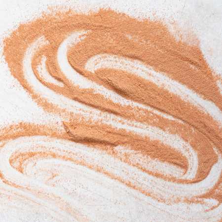 Natural spa coloured sand different bowls
