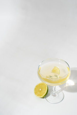Close up foods cocktails tall glassの写真素材