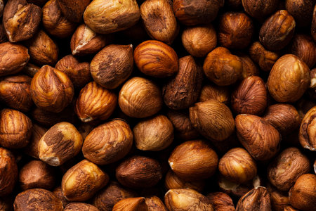 Nutritious food texture composition close up