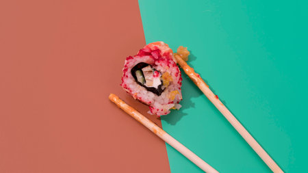 Top view trash cooking conceptの写真素材