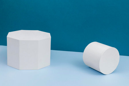 The creative arrangement minimalist stageの写真素材