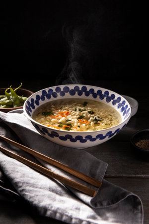Close up delicious asian teaの写真素材