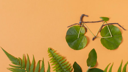 Still life sustainable lifestyle elements arrangement