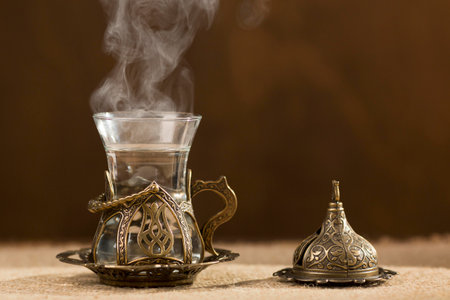 Still life hot water assortmentの写真素材