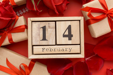 beautiful valentine s day concept