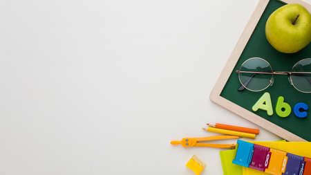 The arrangement teacher day elementsの写真素材