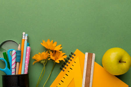 The assortment teacher day elements