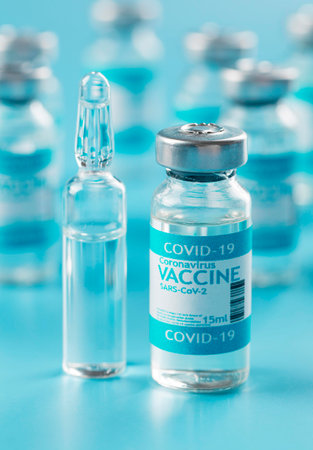 Preventive coronavirus vaccine compositionの写真素材