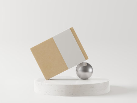 The soap is beautifully placed in a rectangular box on a white background.