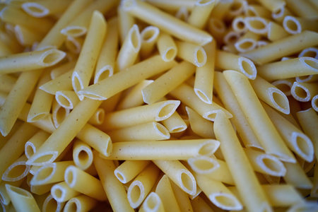 macaroni italian pasta foodの写真素材