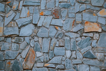 old broken stone wall abstract background
