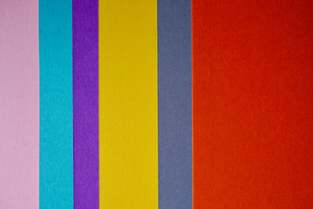 colorful papers textured backgroundの写真素材