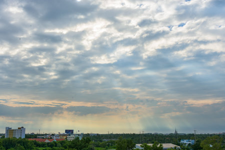 Beautiful sky cloudsの素材