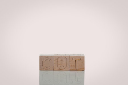 A blurry image of a rectangular object with a brown top and white bottomの写真素材