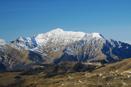 Mount Grigna settentrionale also known as Grignone - Italian Alpsの写真素材
