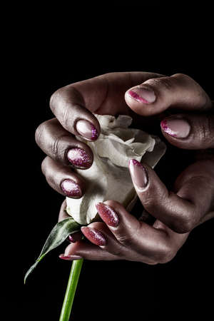 manicure and nail artの写真素材