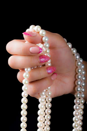 manicure and nail artの写真素材