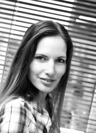 smiling young woman の写真素材