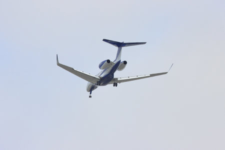 HS-DBK of Thaiairway. Landing to Chiangmai airport from Bangkok Suvarnabhumi.