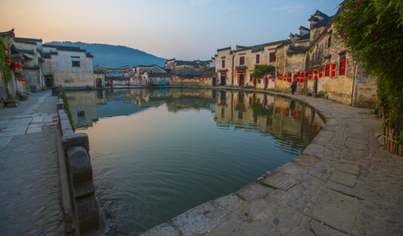 Jiangnan village のeditorial素材