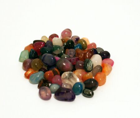 Colorful stonesの写真素材