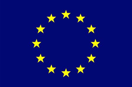 European Union Flagの写真素材