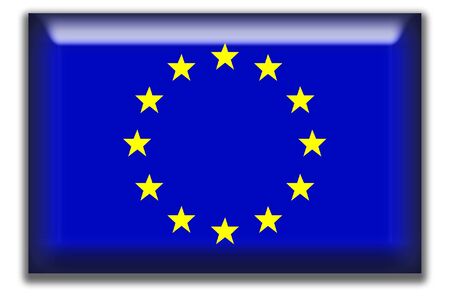 European Union Square Iconの写真素材