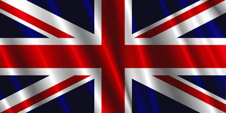 Great Britain Stain Flagの写真素材