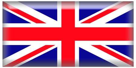 UK Square Icon Flagの写真素材