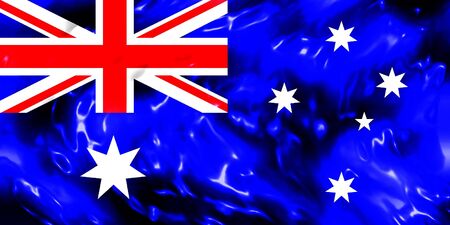 Australia Water Flagの写真素材