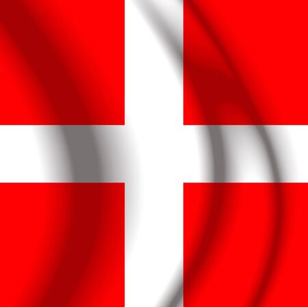 Switxerland Fabric flagの写真素材