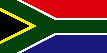 South Africa Flagの写真素材