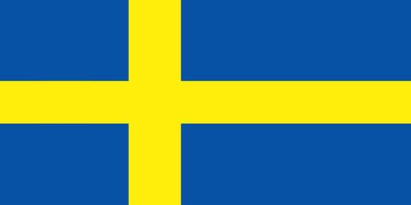 Sweden Flagの写真素材