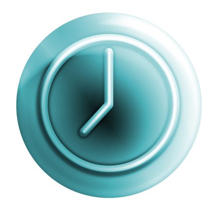 bluish clock icon