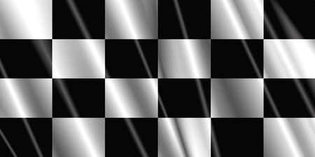 checkered satin flagの写真素材