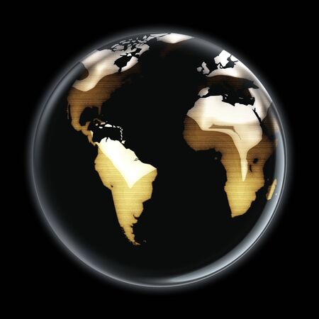brownish world side aの写真素材
