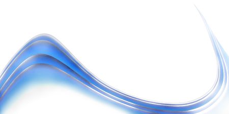abstract wave drawの写真素材