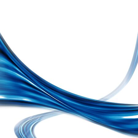 blue plastic waveの写真素材