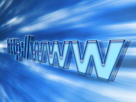 http bluish bright connectionの写真素材