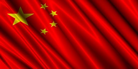 China Silk Flagのeditorial素材