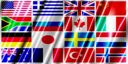 Flags plasticのeditorial素材