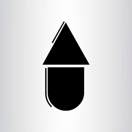 AU Letter type Logo in creative house shapeのイラスト素材