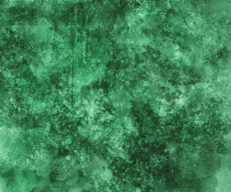 Abstract bright green watercolor background. digital art painting.の写真素材