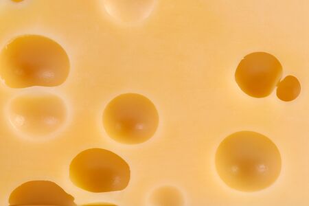 Piece of tasty cheese as backgroundの写真素材