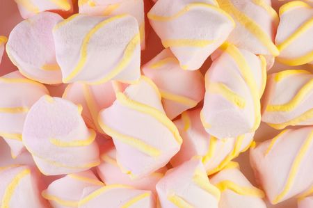 Marshmallows  as background. Close - up. の写真素材