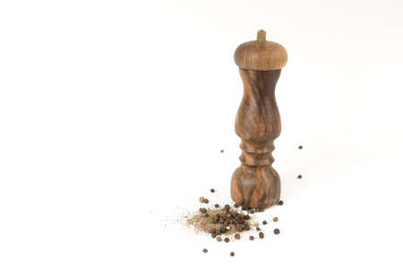 Black pepper with vintage mill